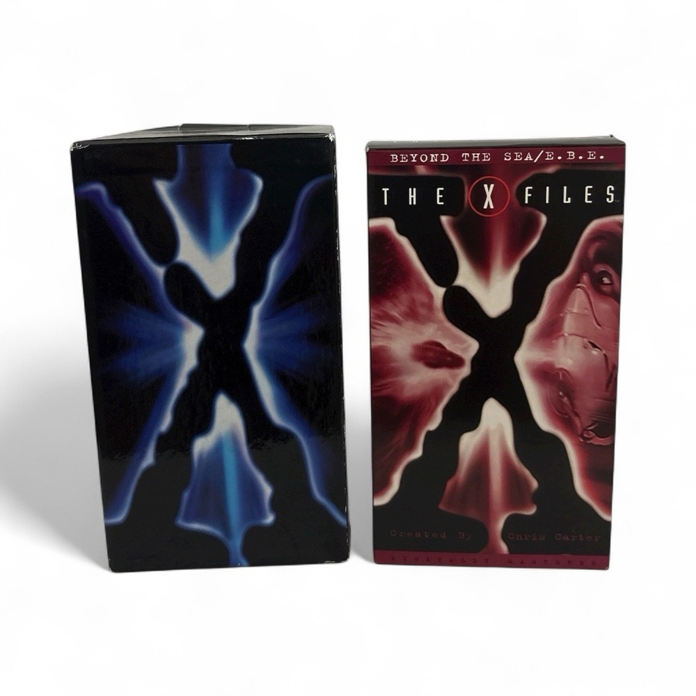 The X-files Lot VHS 1996 Complete Vintage Box Set 6 Episodes From Season 1